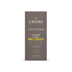 Cremo Cologne For Men - Vintage Suede Mens Cologne Spray, A Combination of White Moss, Rich Amber, and Smooth Suede, Multi-Layered Signature Men's Fragrances, 3.4 Fl Oz