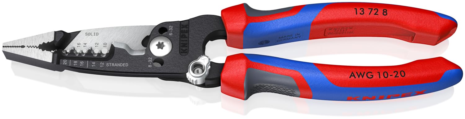 KNIPEX Tools 13 72 8 Forged Wire Stripper, 8-Inch