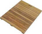 Wooden Mat,Non-Slip Mat for Bathroom,Outdoor Shower Bath Mat for Bathroom,Bamboo Bath Mat for Shower (Size : 30x70cm/12x28in)