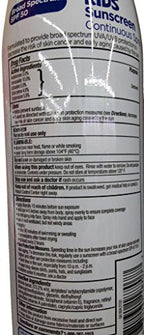 Equate Kids Sunscreen SPF 50 Continuous Spray