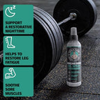 Coach Soak Eucalyptus Magnesium Lotion & Magnesium Oil Spray with MSM - 8oz Topical Spray for Feet & Body and 3.4oz Natural Cream for Muscle & Joint Relaxation