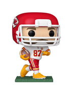 Epic Collectibles Pop Football: KC Chiefs - Travis Kelce Vinyl Figure Bundle with Compatible Funko Box Protector