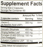 Ortho Molecular Product Natural D-Hist - 120 Capsules