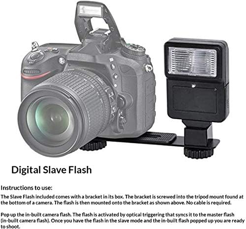 Canon EOS 2000D / Rebel T7 DSLR Camera w/EF-S 18-55mm f/3.5-5.6 Lens 3 Lens Kit: 128GB Memory + Wide Angle + Telephoto + Flash