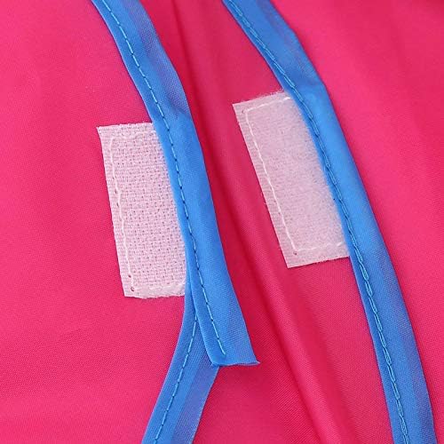 Zkptops 6 Pack Kids Art Smocks Waterproof Kid Painting Aprons Toddler Art Smock Kids Paint Smock with Long Sleeve 3 Roomy Pockets for Age 3-7 Years