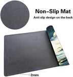 MTG Playmat Size 24x14in Free Storage Bags Non-Slip Backing, Ideal for Card Game Enthusiasts TCG Playmat (Autumn Dream-No Deck)