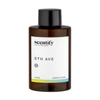 Scentify 5th Ave Aroma Oil Refill Scent for Oil Diffusers - Bergamot, Floral, Gardenia Scents - Luxurious Relaxing Aromatherapy Diffuser Fragrance 100ml, 3.38 oz