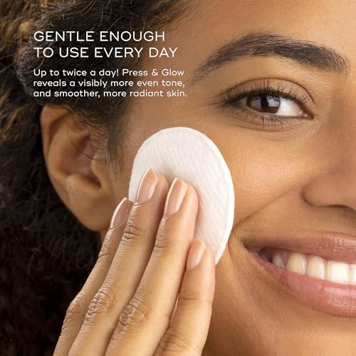 Medik8 Press & Glow Daily Exfoliating PHA Tonic with Enzyme Activator - Polyhydroxy Acid Toner - Gentle, Cleansing Face Exfoliator - 6.7 oz