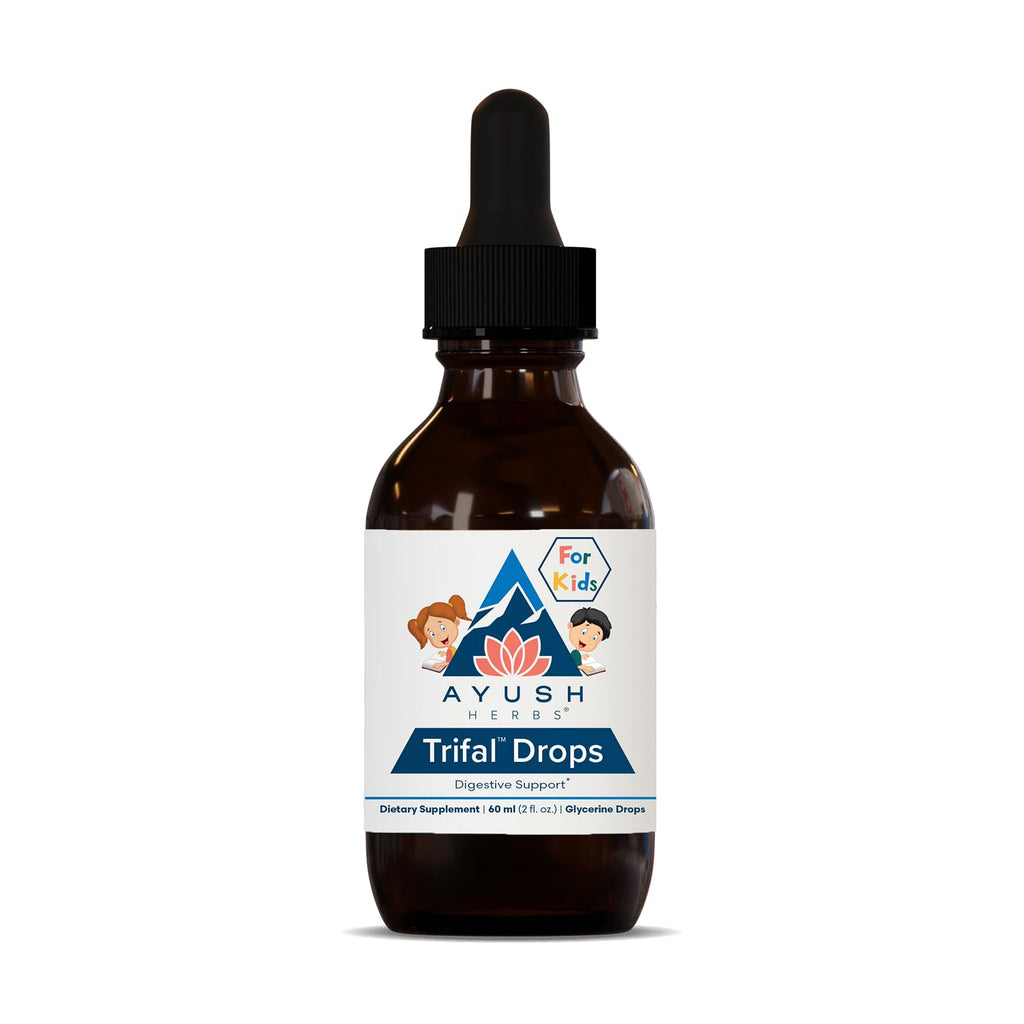 Ayush Herbs Trifal Drops, Children, 2 FL Oz Dropper Bottle (80 Servings)