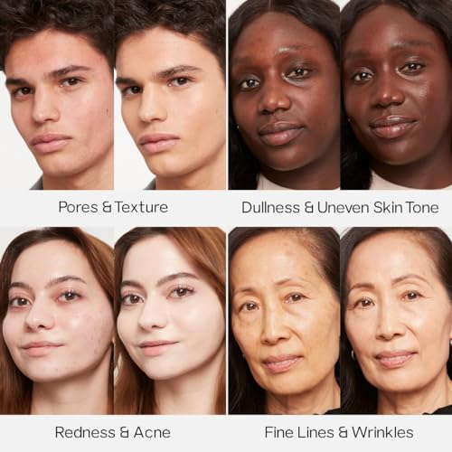 Saie Glowy Super Skin Tint Liquid Foundation - Hydrating Serum Foundation with Lightweight, Medium Coverage - Formulated with Hyaluronic Acid to Hydrate, Brighten and Plump - Shade 20 (1.01 oz)