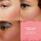 Laura Mercier Blush Color Infusion: Sheer Pressed Powder Blush for Cheeks, Buildable Formula, 10HR Wear, Long Lasting Color, Matte and Shimmer Finishes