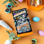 Bones Coffee Company Carrot Cake Flavored Coffee Beans, Whole Bean Coffee Medium Roast Low Acid, Carrot Cake Flavor (12 oz)