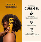 PATTERN Beauty by Tracee Ellis Ross Curl Gel, 3 Fl Oz, Travel Size, Best for Curlies, Coilies and Tight-Textured, 3a to 4c