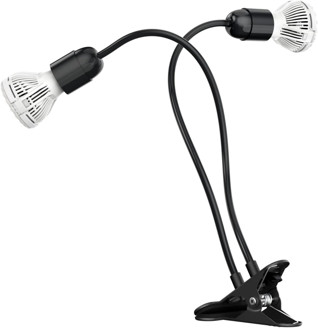 SANSI LED Grow Lights for Indoor Plants, 300W Full Spectrum Gooseneck Clamp