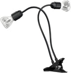 SANSI LED Grow Lights for Indoor Plants, 300W Full Spectrum Gooseneck Clamp