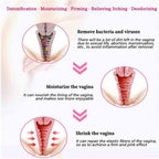 Weabet Instant Anti-Itch Detox Slimming Products, Natural Detox Viginal Capsulesa, Natural Detox Viginal Gel (8Bag)