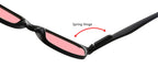 SomniLight FL-41 Light Sensitivity Glasses for Florescent Light Sensitivity, Photophobia, and Migraines (Wayfarer Style)