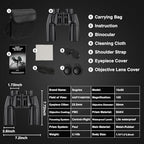 10x50 Binoculars for Adults - HD High Powered Binoculars for Bird Watching, IPX7 Waterproof Fogproof,Fully Multi-Coated BAK4 Prism Optics for Hunting,Travel