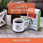 Blind Dog Coffee - 2 lb Whole Bean Decaf Coffee - Medium Roast - Low Acid - Cocoa, Marshmallow, Black Tea Notes
