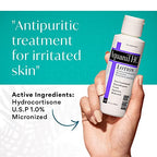Aquanil HC Lotion, Calming Body Lotion, Anti-Itch Formula, Ideal for all Skin Types - Without Artificial Fragrance