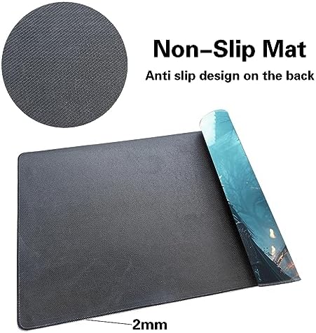 MTG Playmat - Non-Slip Backing Printing, Ideal for Card Game Enthusiasts TCG Playmat (Demon Skeleton-No Deck)