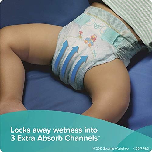 Diapers Size 5, 164 Count and Baby Wipes - Pampers Baby Dry Disposable Baby Diapers, ONE Month Supply with Pampers Complete Clean Scented Baby Wipes, 1152 Count