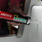 Loctite PL Marine Fast Cure Adhesive Sealants, Waterproof Construction Glue for Fiberglass, Vinyl, Glass & More - 10 fl oz Cartridge, Pack of 1