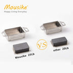 Mousike Cabinet Magnets 30lb Stainless Steel Magnetic Door Catch with Strong Magnetic for Kitchen Cupboard Wardrobe Closet Cabinet Door Drawer Latch