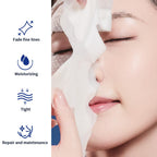 PROF.LING Full-Spectrum Hyaluronic Acid Face Mask – Deep Hydration & Anti-Wrinkle Lifting Sheet Mask, Plumping & Firming Treatment for Fine Lines, Elasticity Boosting Hydrating Facial Mask-5ea