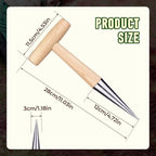 Plant Hole Digger for Planting, 2026 Hand Dibbler Seed Planter Tool, Bulb Planter Tool, Seeds Transplanting Plants Planting Bulbs, Garden Seed Dispenser for all vegetable fruit flower seeds (1pc)