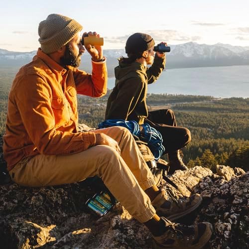 Nocs Provisions Zoom Tube 8x32 Monocular, 8X Magnification Telescope, Bak4 Prism, Wide Field of View for Bird Watching, Backpacking & Wildlife Viewing - Indigo Blue II