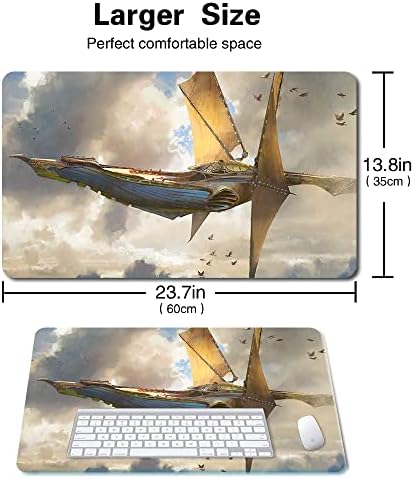 Board Game MTG Playmat Games Size 60X35 cm CCG Compatible for MTG CCG RPG Trading Card Game (MTG1-Weatherlight)