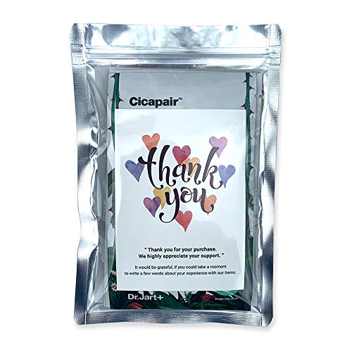 Dr.Jart Face Mask Set (6 pcs) with Cicapair in Korean Premium Skin Care Gift Packaging for Soothing, Anti-Wrinkle, Anti Aging, Rebuilding Skin Barrier for Women (Cica Care - Recovery)