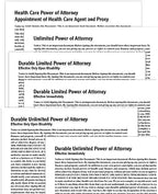 Adams Power of Attorney Forms Pack, Includes Forms and Instructions (ALFP126)