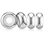 DALARAN 4PCS Stopper Charms Fit Pandora Bracelet Rubber Spacer Beads