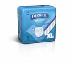 FitRight Ultra Protective Incontinence Underwear, Heavy Absorbency, XL, 56 to 68", 20 Count