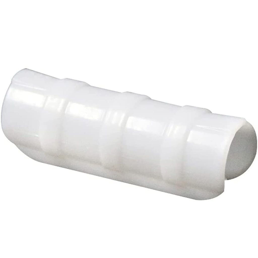 Farm Plastic Supply - Greenhouse Clamp 20 Pack - (3" Long x 3/4" Wide) - White ABS Clamps for Greenhouse, ABS Clips, Greenhouse Clamps for Farming, Gardening, Agriculture
