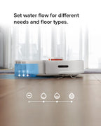roborock S5 MAX Robot Vacuum and Mop, Self-Charging Robotic Vacuum Cleaner, Lidar Navigation, Selective Room Cleaning, No-mop Zones, 2000Pa Powerful Suction, 180min Runtime, Works with Alexa(White)