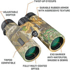 Bushnell Engage X 10x42mm Binoculars, IPX7 Waterproof and Lightweight Binoculars for Hunting, Travel, and Camping