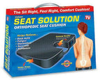MantraRaj Orthopaedic Seat Cushion Wedge Tailbone Pillow Coccyx Spine Pain Relief Solution U-Shaped Cut-Out Design to Relieve Pain, Back Support Perfect Seat Pad for Office, Car or Home