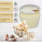 Pure African Shea Butter Raw Organic, White Ivory 100% Natural Unrefined | For Body & Hair Scalp Non GMO - 32 oz