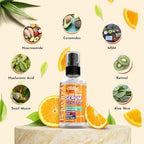 Snail Mucin Serum Vitamin C Face Serum Anti Aging with Hyaluronic Acid Niacinamide Retinol MSM Aloe Vera & Ceramides - Korean Skin Care Glass Skin Dark Spot Remover for Glowing Skin & Beauty (1 Pack)