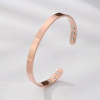 KALM Bracelet, Adjustable Bangle Bracelets for Women, with Gift Box (Black)