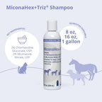 MiconaHex+Triz Shampoo for Dogs, Cats and Horses, 8 oz