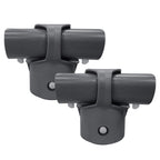 Luojiedejinbiao 12427A T-Joint Fits for 15ft 16ft 18ft 20ft 24ft 12427 Leg & Beam Pool T Joint Replacement Part for Intex Above Round Ultra Frame Pool - 2PCS