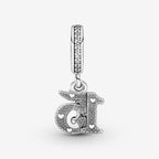 PANDORA 15th Birthday Dangle Charm - Compatible Moments - Jewelry for Women - Gift for Her - Sterling Silver & Cubic Zirconia - With Gift Box