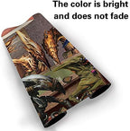 Board Game TCG Playmat Table Mats Games Size 60X35 cm Mousepad Compatible for MTG RPG CCG Trading Card Game Play mats (SLIVERS-Playing-Poker)