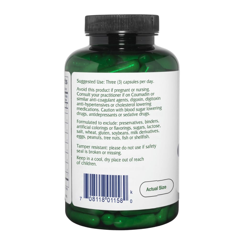 Vitanica VasoBlend, Cardiovascular Support, Vegan/Vegetarian, 180 Capsules