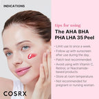COSRX AHA BHA PHA LHA 35% Peel 1.01 fl. oz / 30 ml, Chemical Exfoliating Peeling Gel for Dull, Rough, Oily Skin with Clogged Pored & Dead Skin Cells, Highly Concentrated, Korean Skin Care