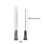 100 Pack 22 Gauge 1.5in Lab Accessories,Individually Sealed Supplies